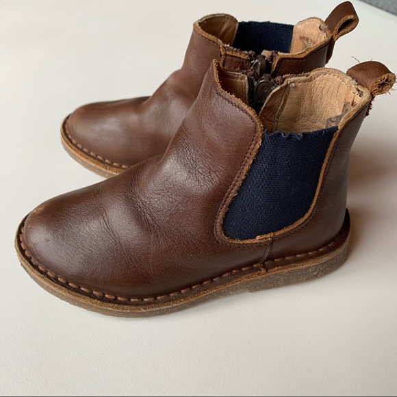 Cyrillus brown leather shoes size 8.5 - Picture 3 of 8